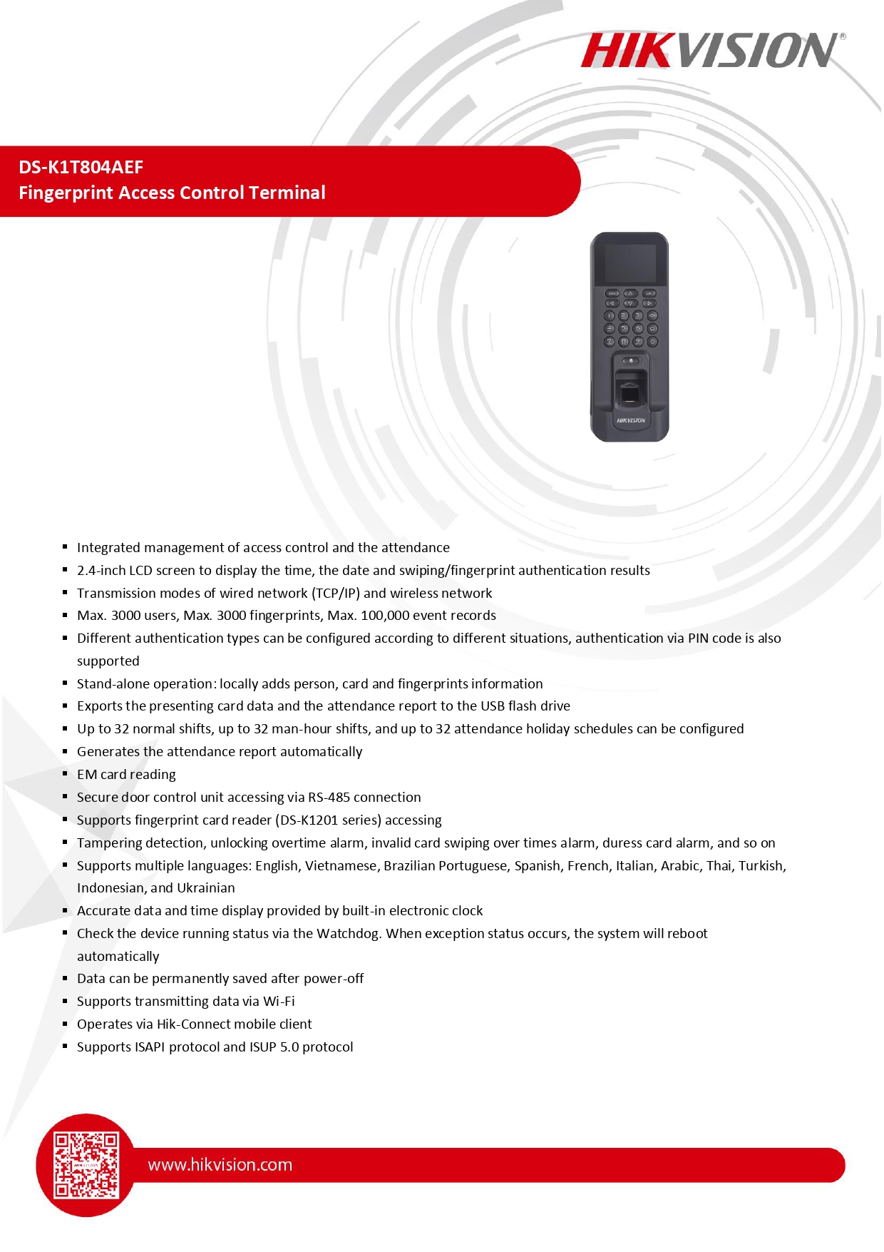 datasheet page number 1