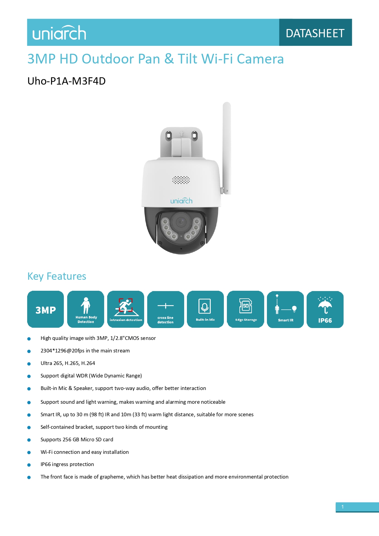 datasheet page number 1