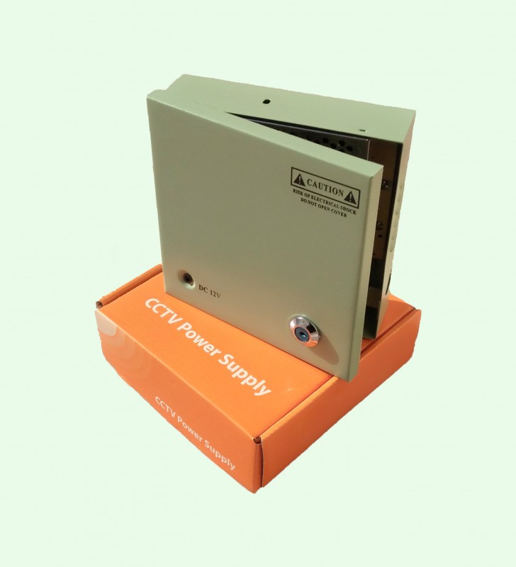 BLOC ALIMENTATION FUSIBLE 12V 5A BOX 