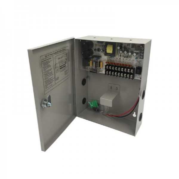 BLOC ALIMENTATION 12V 5A AVEC EMPLACEMENT BATTERIE 