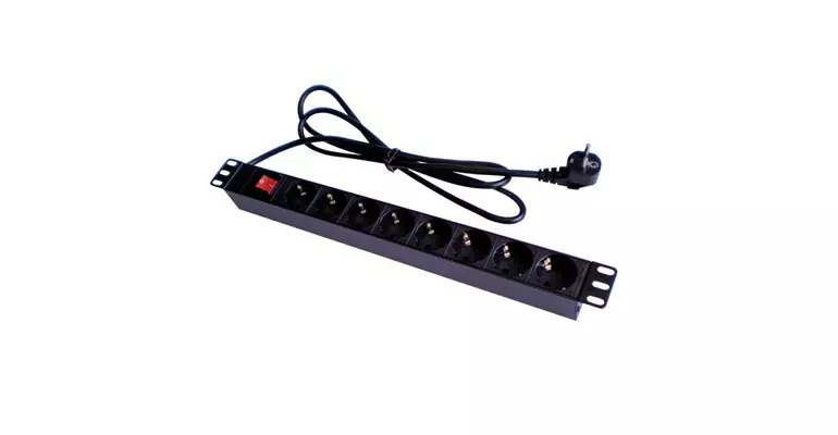 MULTIPRISE 8X 2P+T RACCABLE