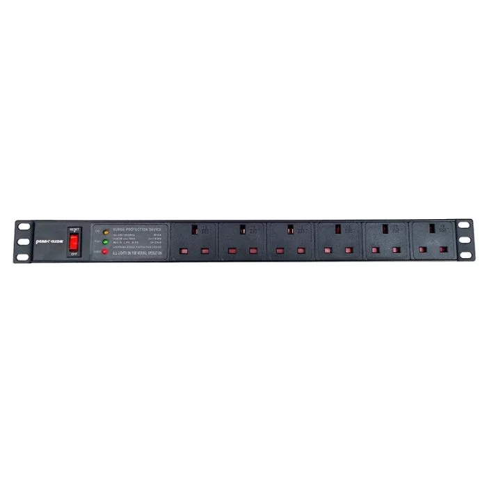 MULTIPRISE RACKABLES 6P 16A AVEC DISJONCTEUR