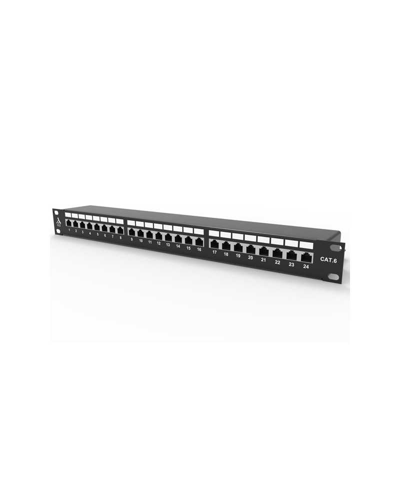 PANNEAU DE BRASSAGE 24 PORT FTP CAT6 BRITICOM