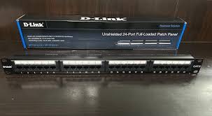 PANNEAU DE BRASSAGE D-LINK 24 UTP CAT6