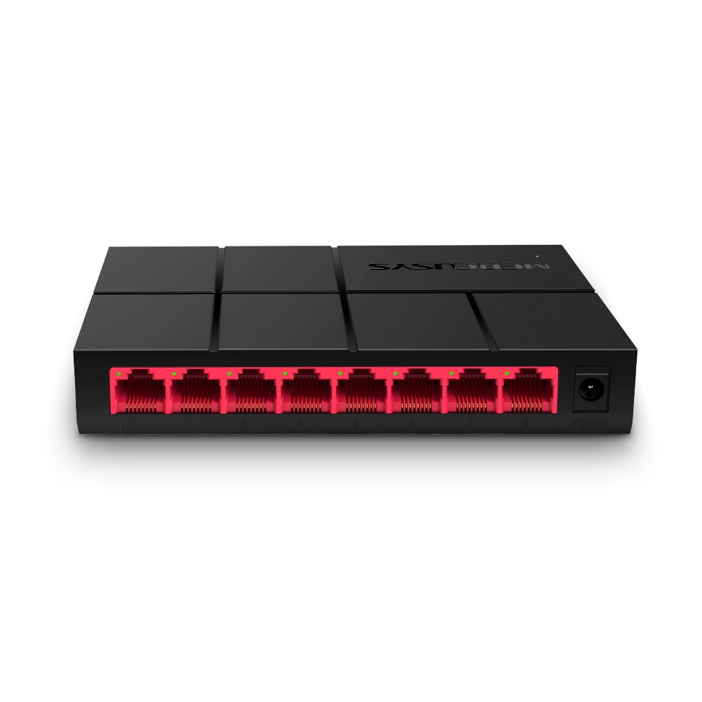 Switch de bureau 8 ports 10/100/1000 Mbps 