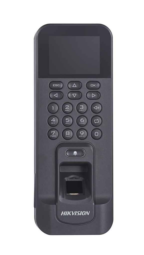 POINTEUSE CONTROL D'ACCES HIKVISION à empreintes digitales