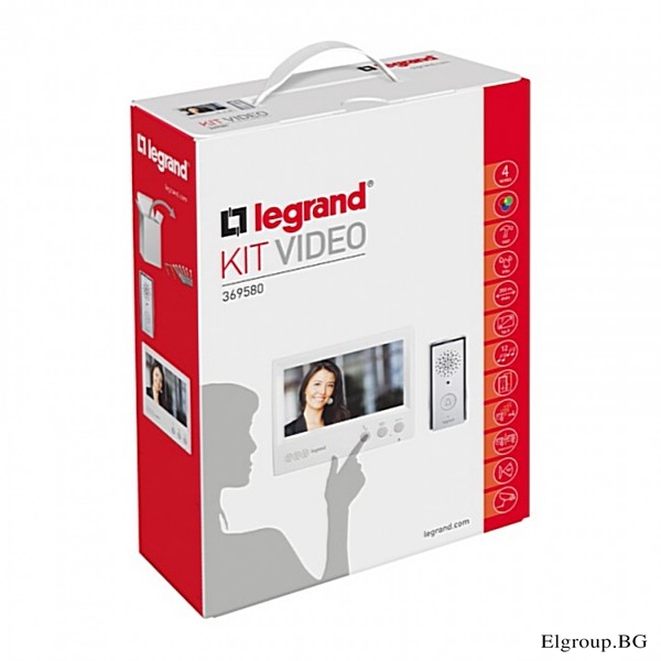 Vidéophone LEGRAND 4 FILS