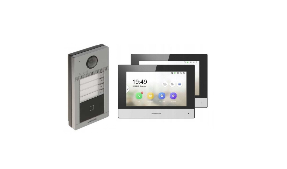 KIT VIDEOPHONE IP HIKVISION 2 POSTES