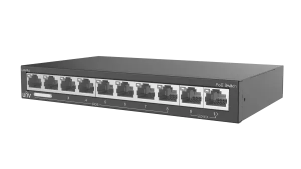 SWITCH UNV 8POE 10 PORTS