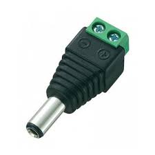 CONNECTEUR ALIMENTATION POUR CAMERA MALE