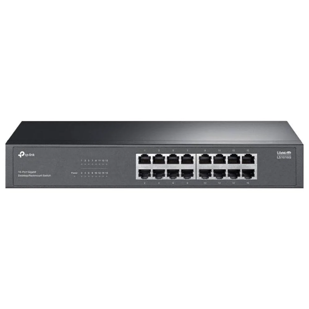 SWITCH 16 PORT TP-LINK GIGABIT RACKABLE
