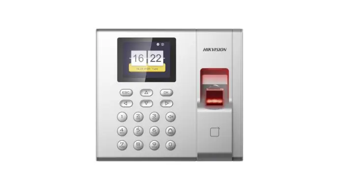 POINTEUSE + CONTROLE DACCES HIKVISION (DS-K1T8003EF)