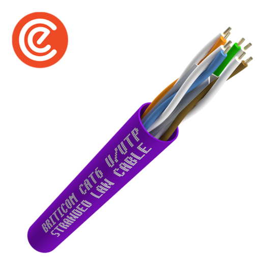 CABLE RESEAUX BRITICOM UTP CAT6 CERTIFIE LSZH