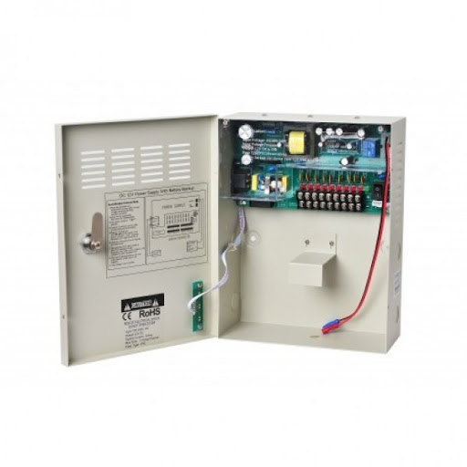 [BLOC-10A-BAT] BLOC ALIMENTATION 12V 10A AVEC EMPLACEMENT BATTERIE