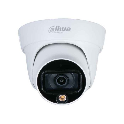 [HDW1239T1-LED] CAMERA DAHUA DOME IP FULL COLOR 2MP 2.8MM 