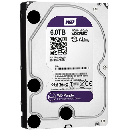 HDD WD 6T SURVEILLANCE 