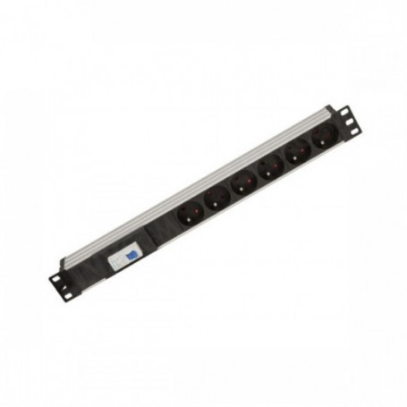 [PDU6] MULTIPRISE RACKABLES 6P 16A AVEC DISJONCTEUR