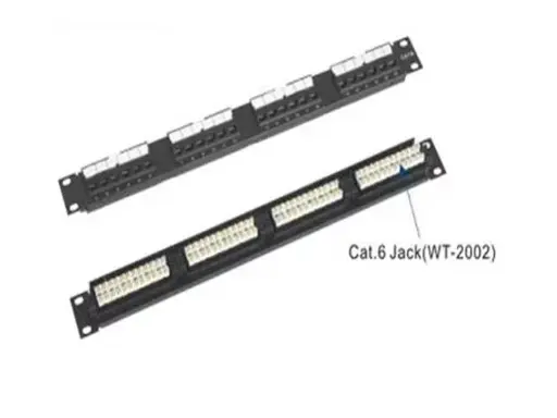 [WT-2084] PANNEAU DE BRASSAGE WT 24 STP CAT6 