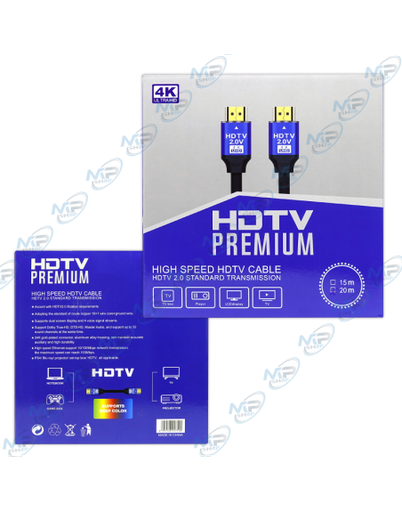 CABLE HDMI 20M 4K ULTRA HD