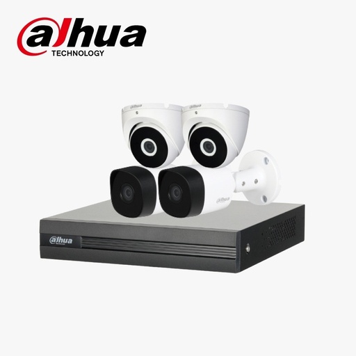 PACK 4 CAMERAS DAHUA 5MP XVR 5MP HDD 1TO