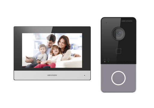 [DS-KIS603-P(C)] KIT VIDEOPHONE IP HIKVISION