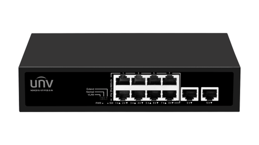 [NSW2010-10T-POE-S-IN] SWITCH UNV 8 POE 10 PORTS