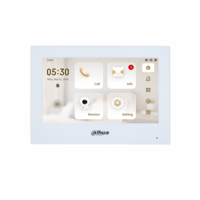 [DHI-VTH2621G-WP] Dahua DHI-VTH2621G-WP Moniteur Dahua Wi-Fi SIP