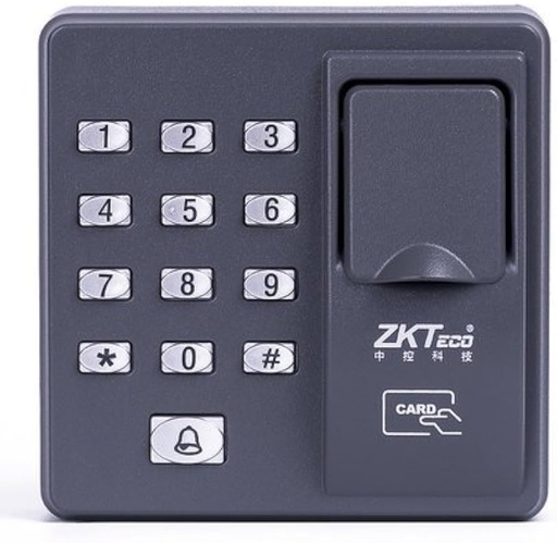 [X6] DIGICODE AVEC LECTEUR D’EMPREINTE DIGITALE ZKTECO